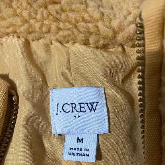 J. Crew Factory Sherpa Vest, size Large - Picture 3 of 8